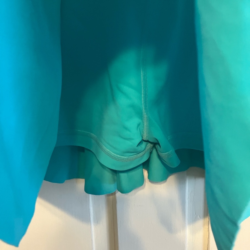 Blue Women's Tennis Skirt - Picture 3 of 4
